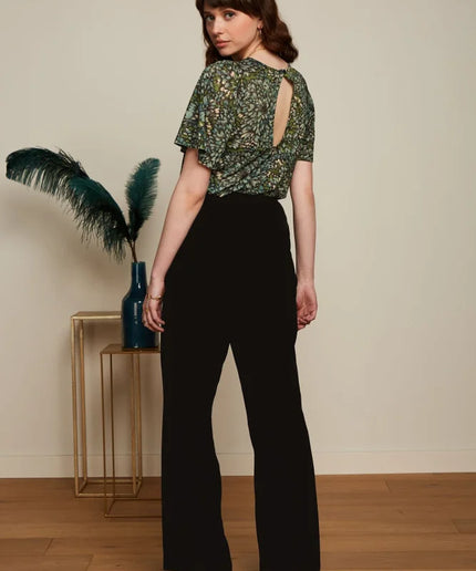 KING LOUIE ETHEL PANTS GAMINE BLACK