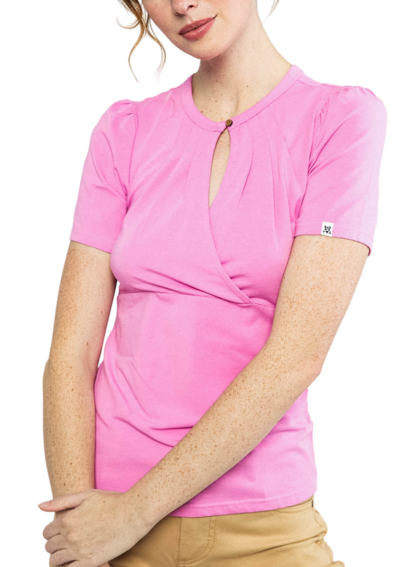 Criss Cross Coeur, summer stawberry pink