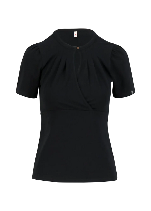 Criss Cross Coeur, schwarz und stark