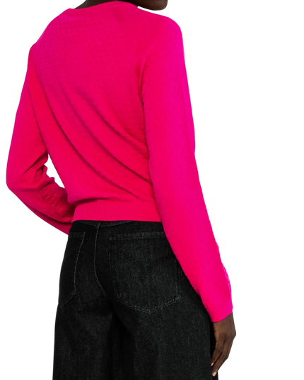 Sød strik, pink dragefrugt strik