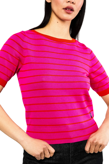 joli preppy, rayure parade pique-nique rose