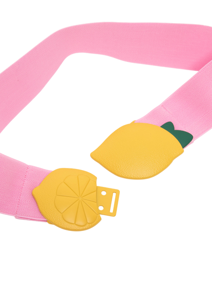 limonello love, pink belt