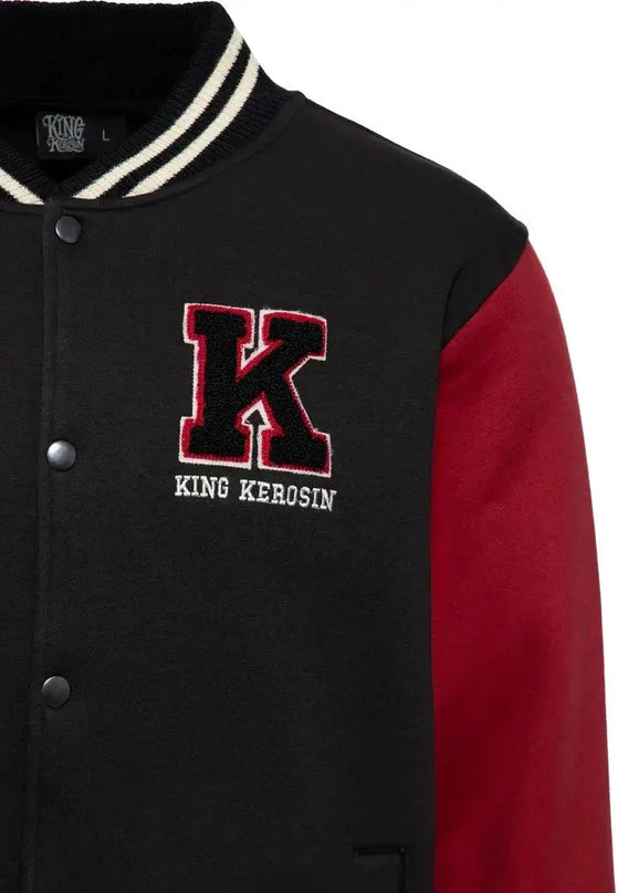 KING KEROSIN College Sweat Jacket