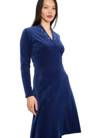 Velvet Glamour Aura, indigo depths blå