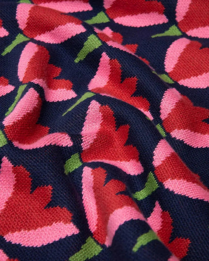 BLUTSGESCHWISTER Knitted Jumper Cold Day Warm Heart