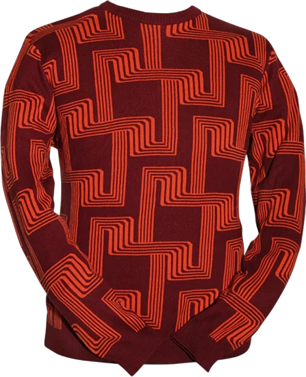 Lines aubergine-orange