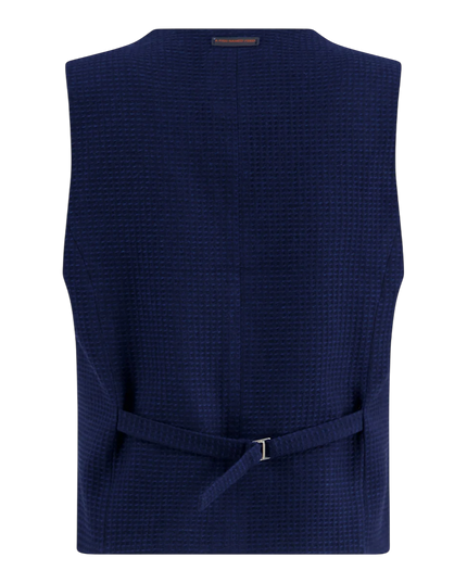 Waistcoat small structure navy