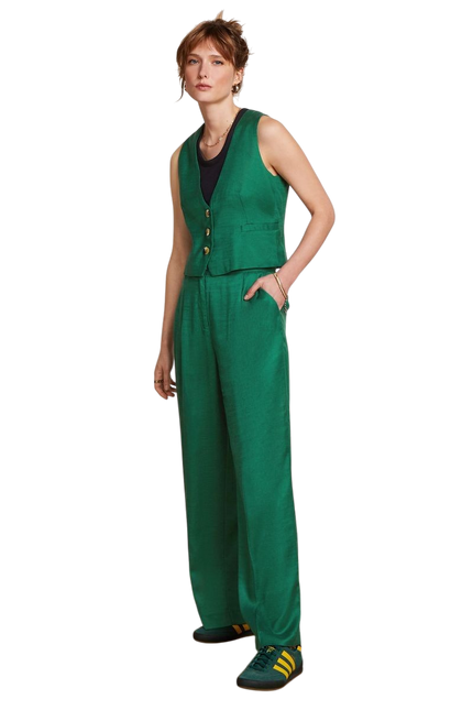 KING LOUIE Cissy Gilet Cameron Nile Green