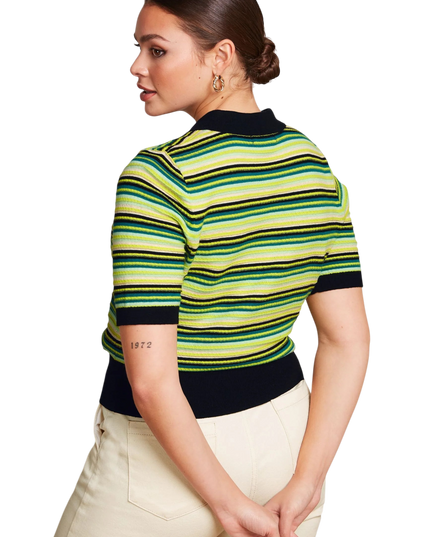 King Louie Polo Top Riva Paradise Green