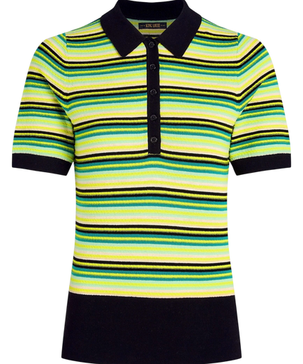 KING LOUIE POLO-topp RIVA PARADISE GREEN