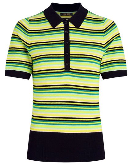King Louie Polo Top Riva Paradise Green