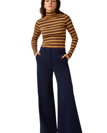 Rollneck Top Eira Stripe multi color