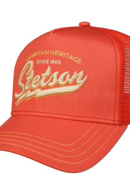 STETSON TRUCKERCAP AMERICAN HERITAGE SINCE 1865