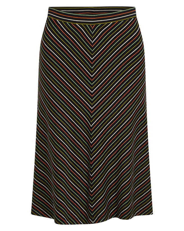 Juno Panel Skirt Menchine Stripe