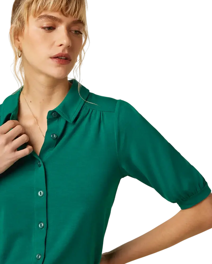 Carina Blouse Tulum Vert Ponderosa