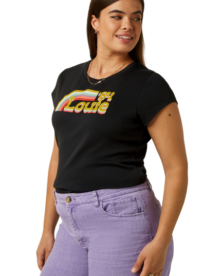 Cath Tee Placement Print