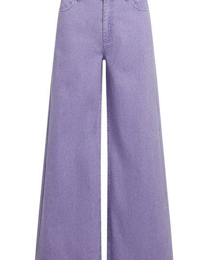 KING LOUIE Peppa Pants Colored Denim Sheer Lilac