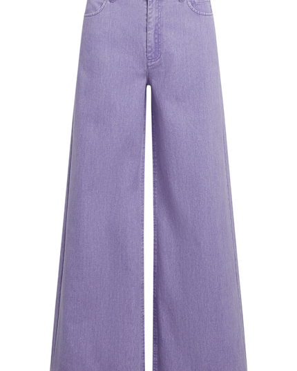 Peppa Pants Colored Denim Sheer Lilac