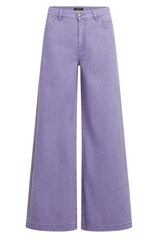 Peppa Pants Colored Denim Sheer Lilac