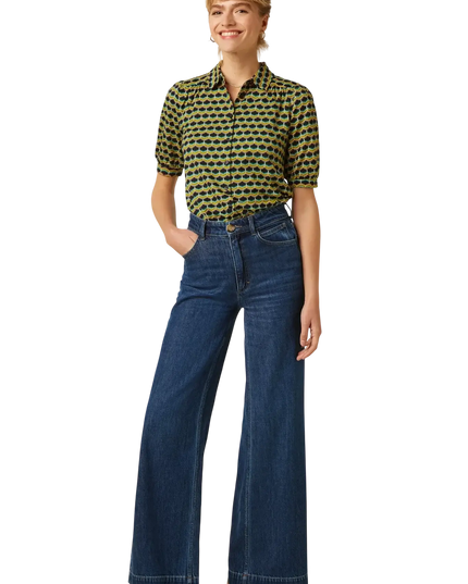 KING LOUIE CARINA BLOUSE DRIFT