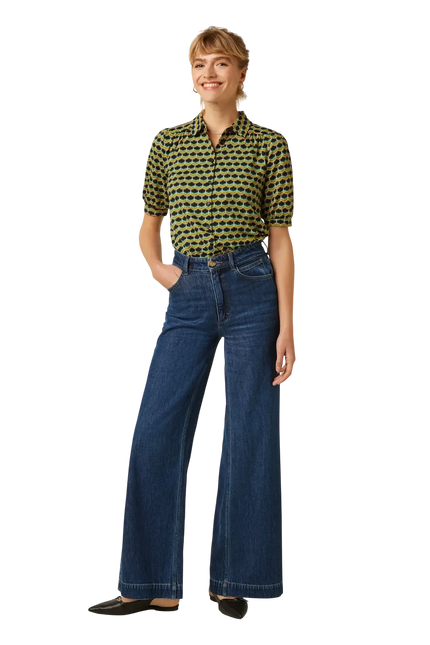KING LOUIE CARINA BLOUSE DRIFT