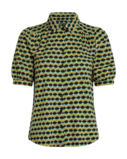 KING LOUIE CARINA BLOUSE DRIFT