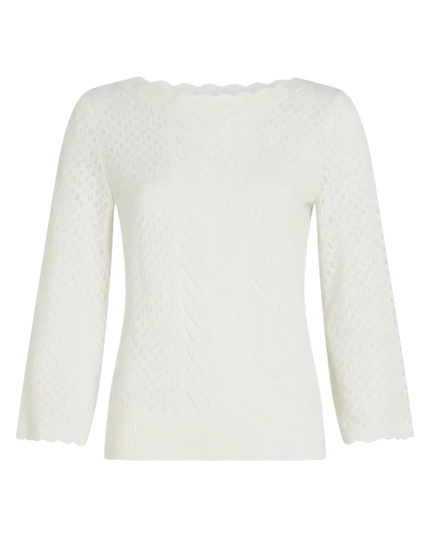 KING LOUIE Audrey Top Rocky Ajour White