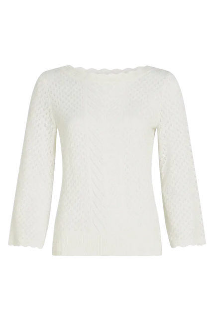 KING LOUIE Audrey Top Rocky Ajour White
