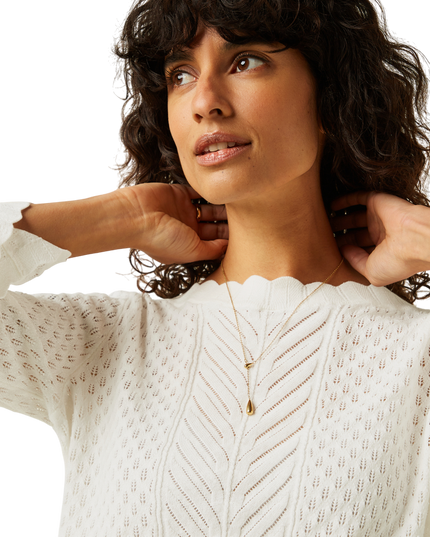 Audrey Top Rocky Ajour White