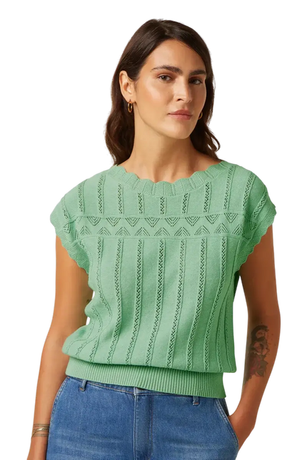 KING LOUIE Liora Top Rocky Ajour Minty Meadow