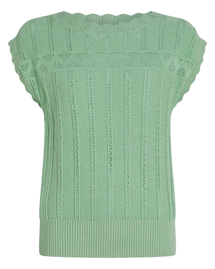 Liora Top Rocky Ajour Minty Meadow