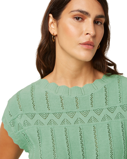 Liora Top Rocky Ajour Minty Meadow