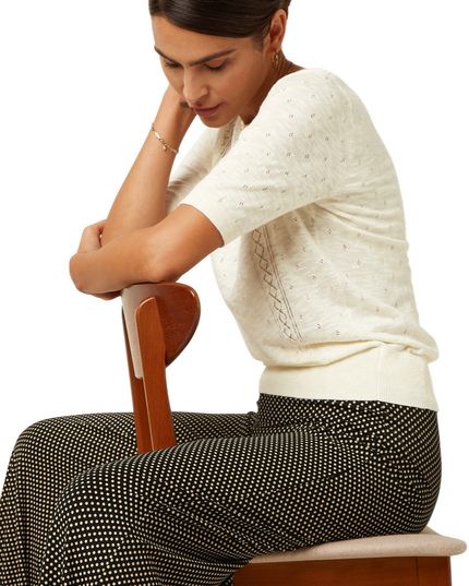 Border Palazzo Pants Piper