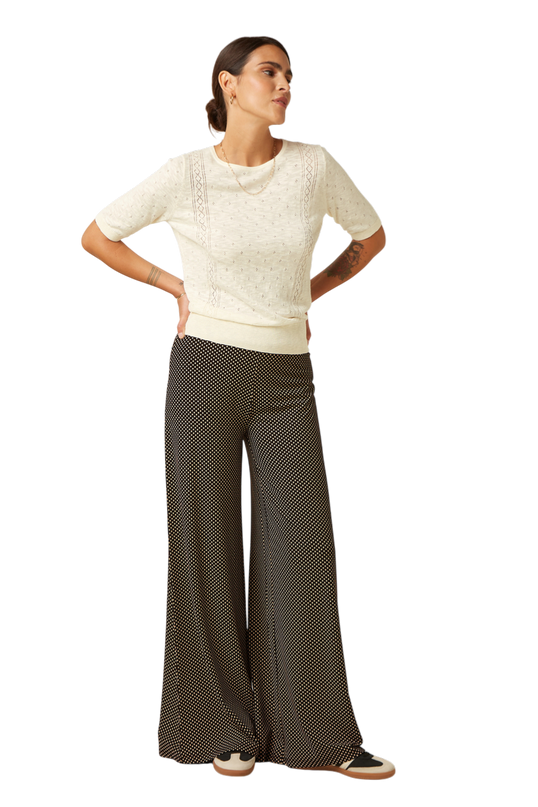 Border Palazzo Pants Piper