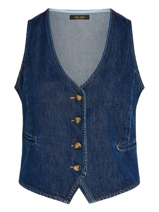 GILET PLAYA DENIM