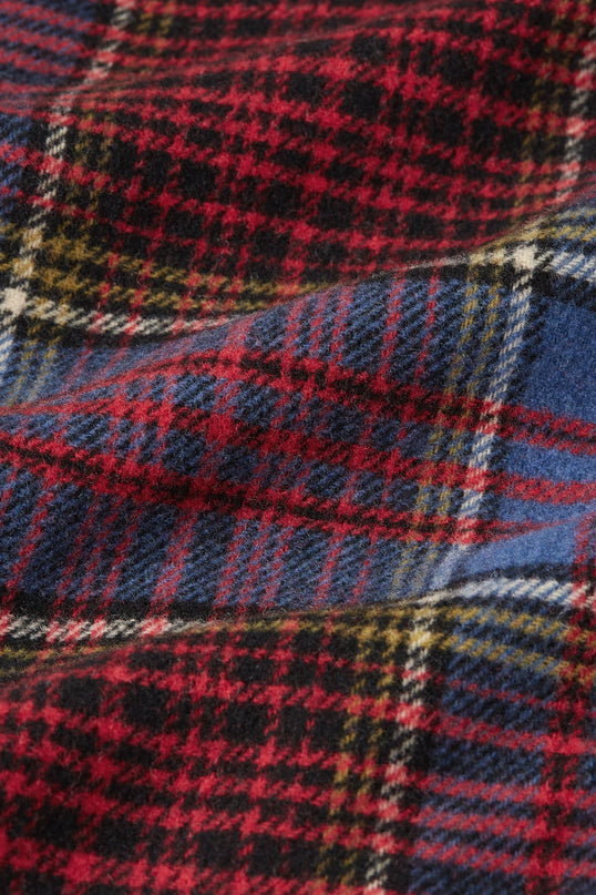 KING LOUIE ARIZONA JACKET BANDA CHECK, HORIZON BLUE