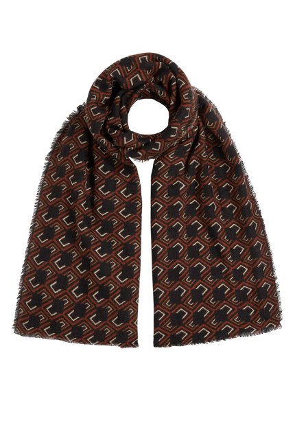 KING LOUIE CALOU SCARF, BLACK