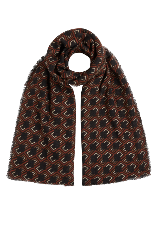 KING LOUIE CALOU SCARF, BLACK