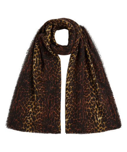 KING LOUIE Fargo scarf, cognac orange