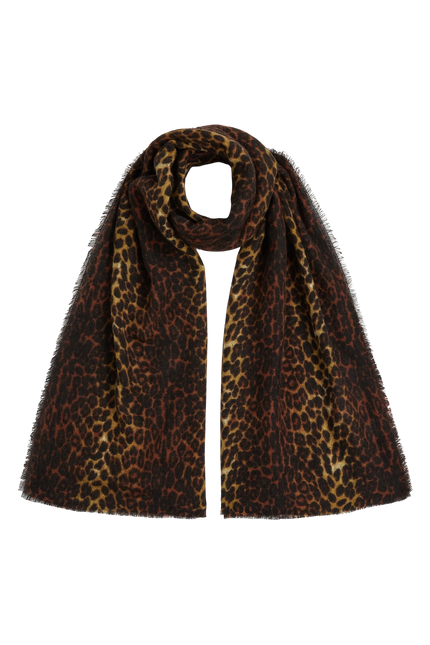 KING LOUIE FARGO SCARF, COGNAC ORANGE