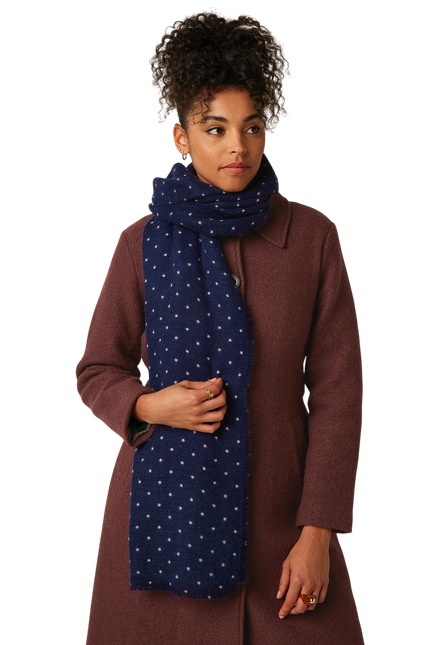 KING LOUIE FRECKIE SCARF, INK BLUE
