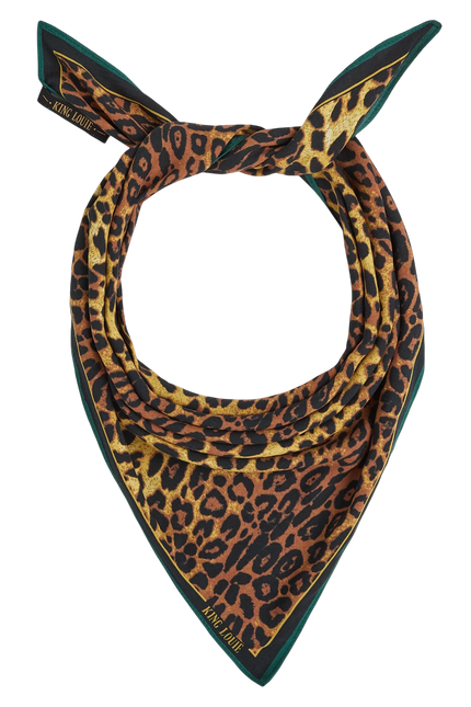 KING LOUIE FARGO TWILL SCARF, BLACK