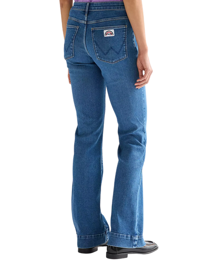 WRANGLER FLARE JEAN, RAVEN