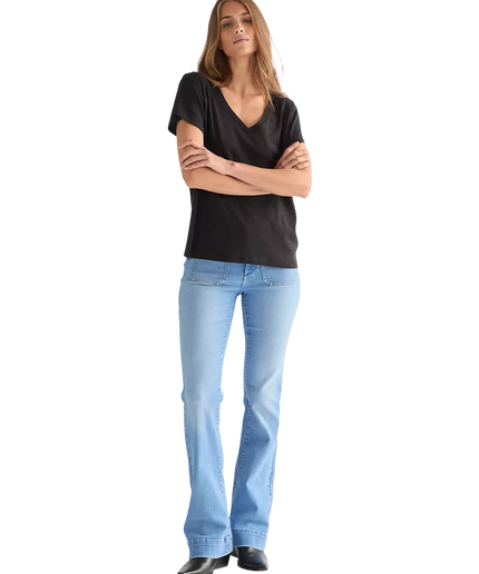 DŻINSY WRANGLER FLARE, HAZEL