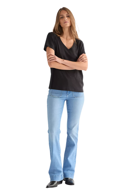 WRANGLER FLARE JEANS, HAZEL