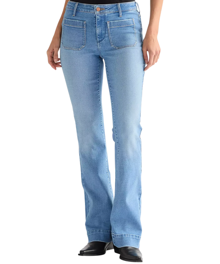 DŻINSY WRANGLER FLARE, HAZEL