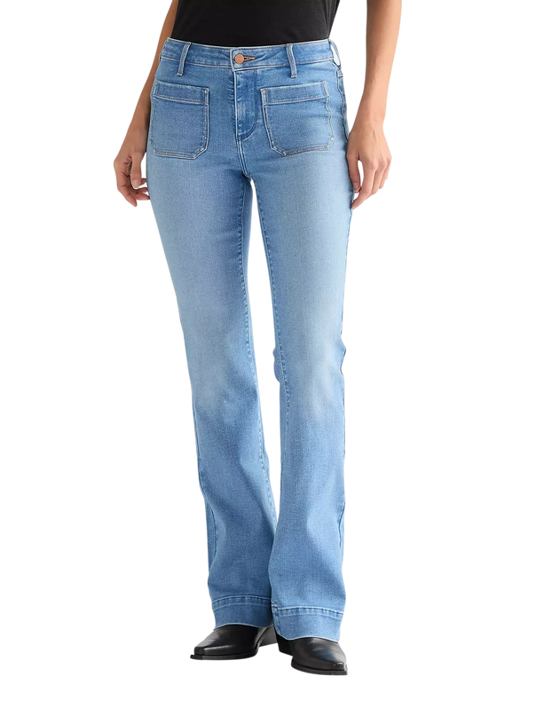 WRANGLER FLARE JEAN, HAZEL