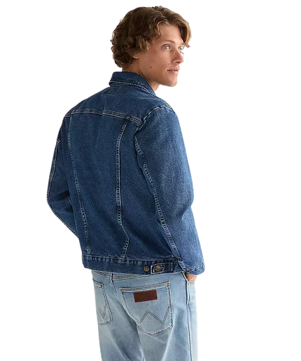 WRANGLER REGULAR COWBOY CUT JACKET, STONEWASH