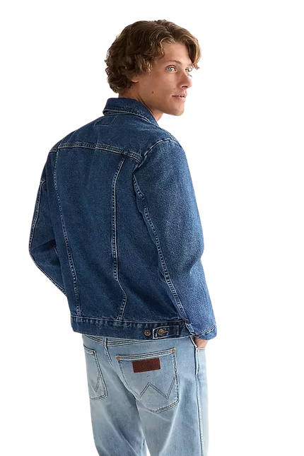 Wrangler regular cowboy cut jacket, stonewash