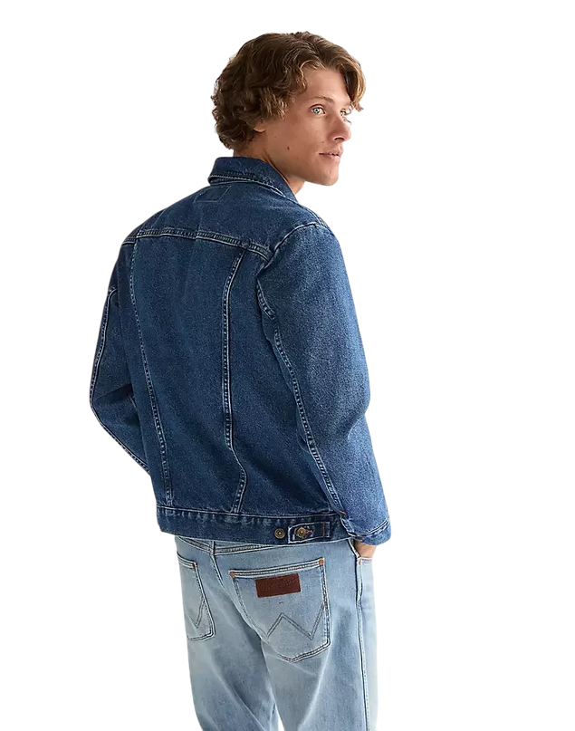 Wrangler regular cowboy cut jacket, stonewash